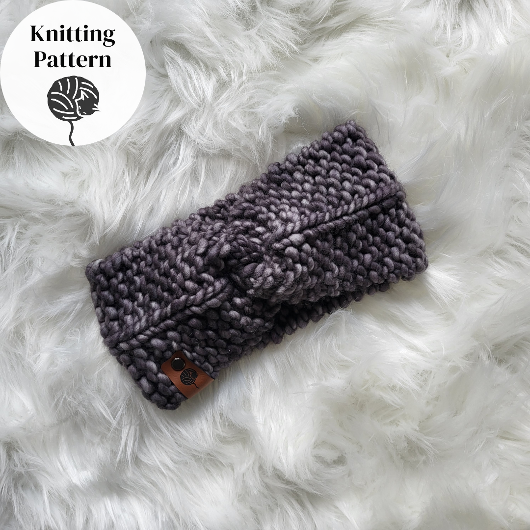 Cozy Headband Knitting Pattern | Beginner-Friendly from Chronicles of Cheryl