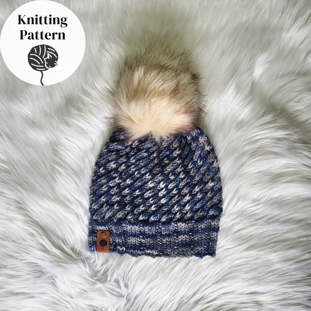 Knitting Pattern | Swirlpool Beanie | Worsted