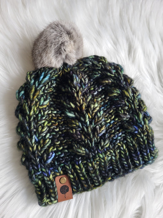 Handmade Knit Wool Beanie | Begin Again