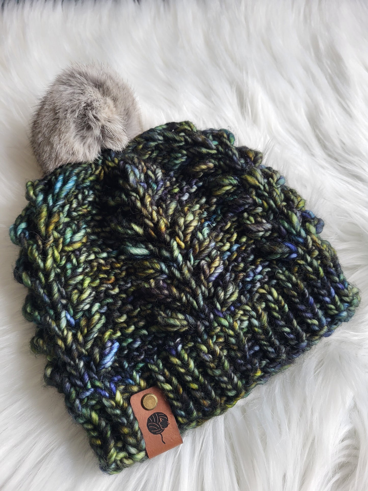 Handmade Knit Wool Beanie | Begin Again