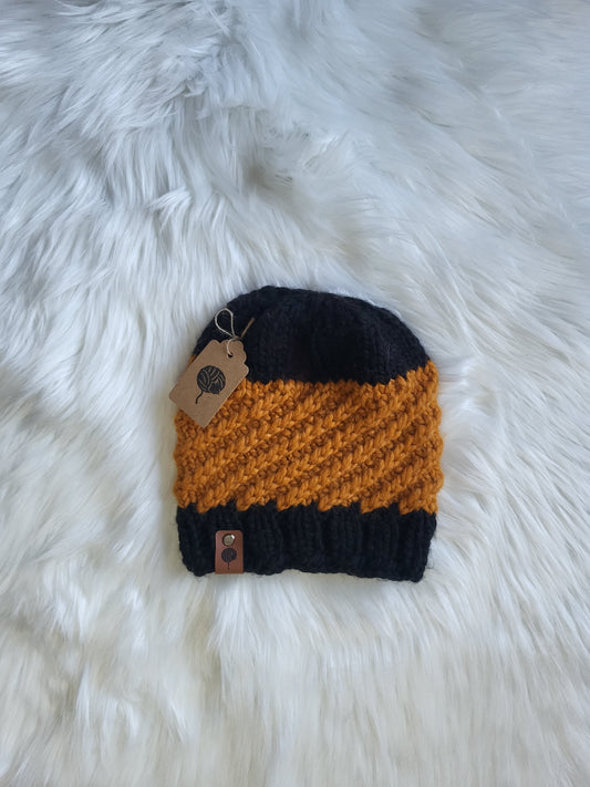 Handmade Knit Wool Beanie | Pittsburgh Tidal Pool Beanie