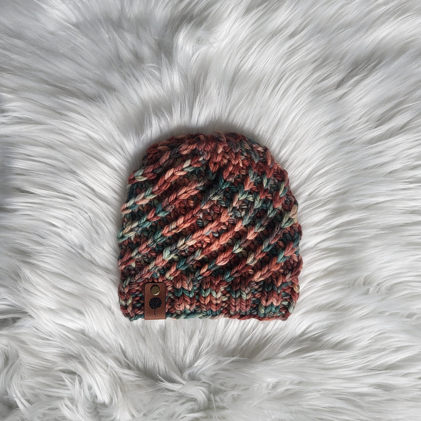 Handmade Knit Wool Beanie | Child Swirlpool | Merino Wool | Kyoshi Warriors