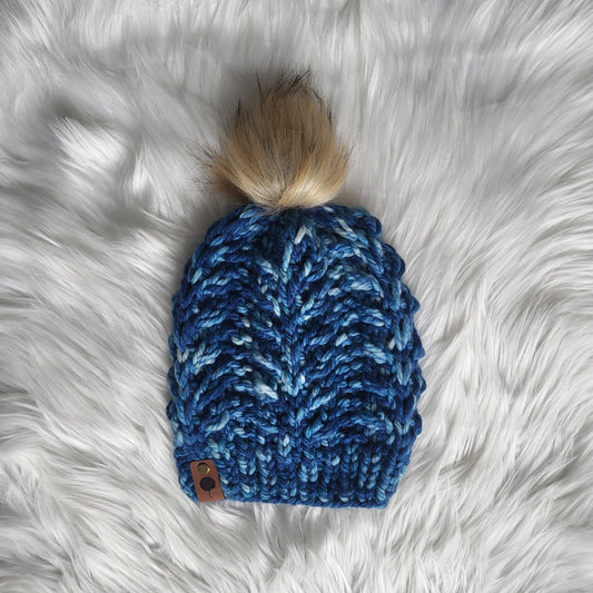 Handmade Knit Wool Beanie | Begin Again | Spirit Oasis