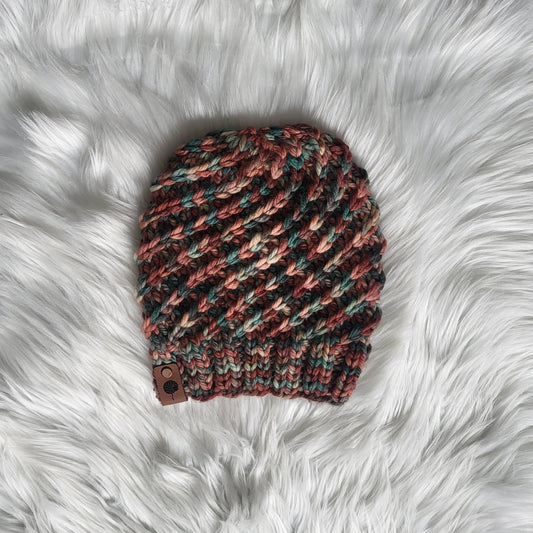 Handmade Knit Wool Beanie | Swirlpool Beanie | Merino Wool | Kyoshi Warriors