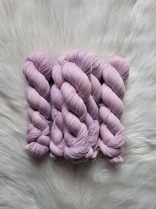 February Violets | Fingering Weight | Birth Flower Collection