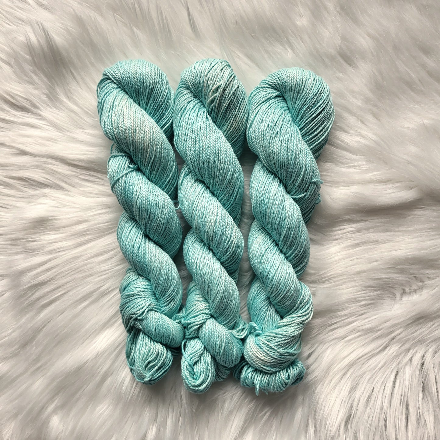 Hand-dyed pima cotton yarn from Pittsburgh PA inspired by Dune by Frank Herbert