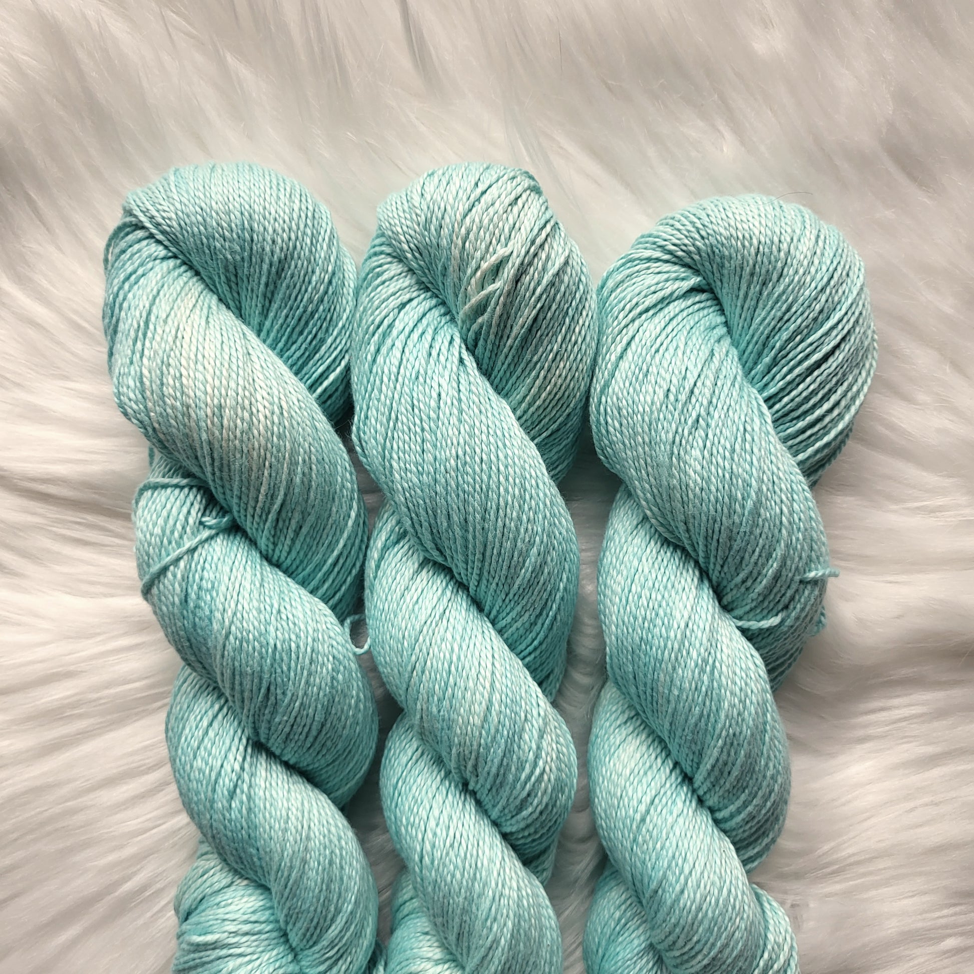 Hand-dyed pima cotton yarn from Pittsburgh PA inspired by Dune by Frank Herbert