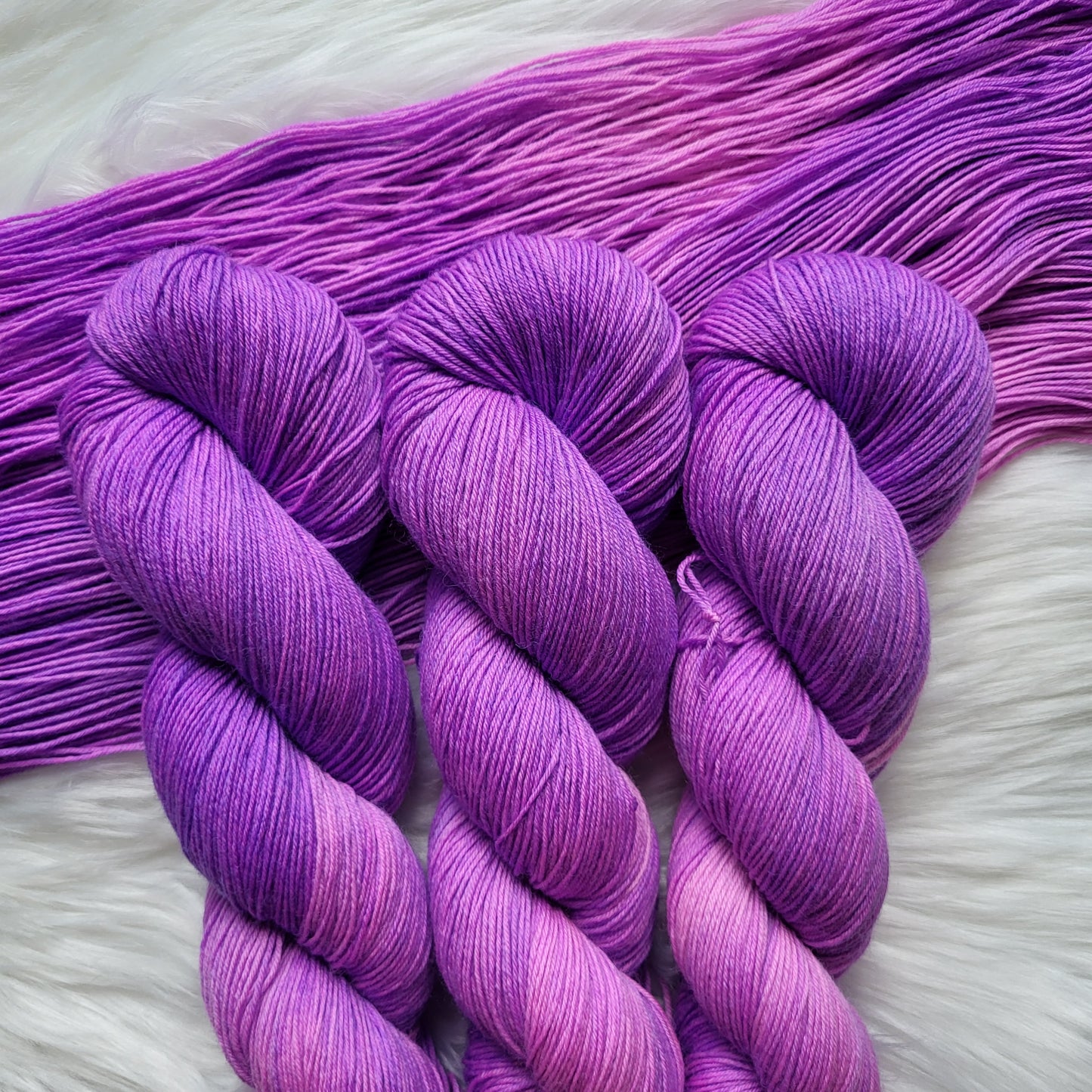 September Asters | Fingering Weight Yarn | Birth Flower Collection