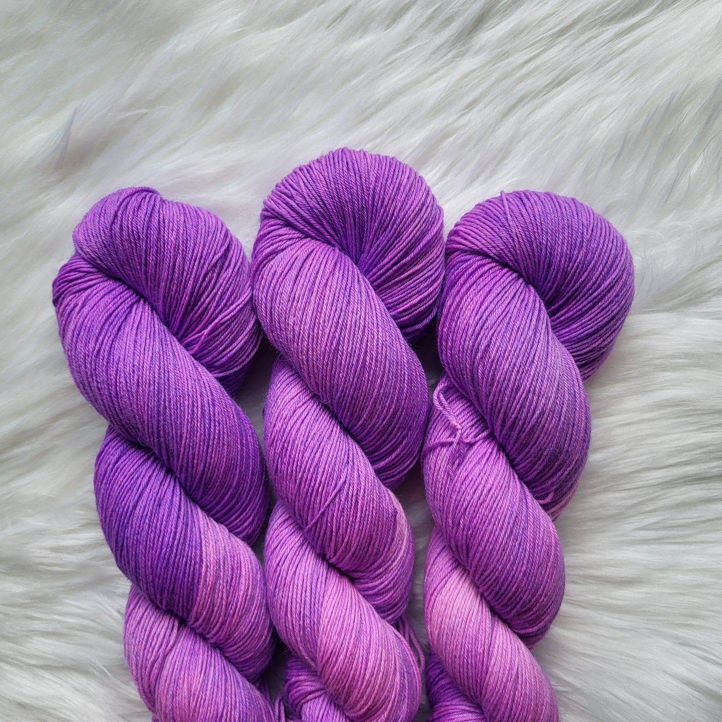 September Asters | Fingering Weight Yarn | Birth Flower Collection