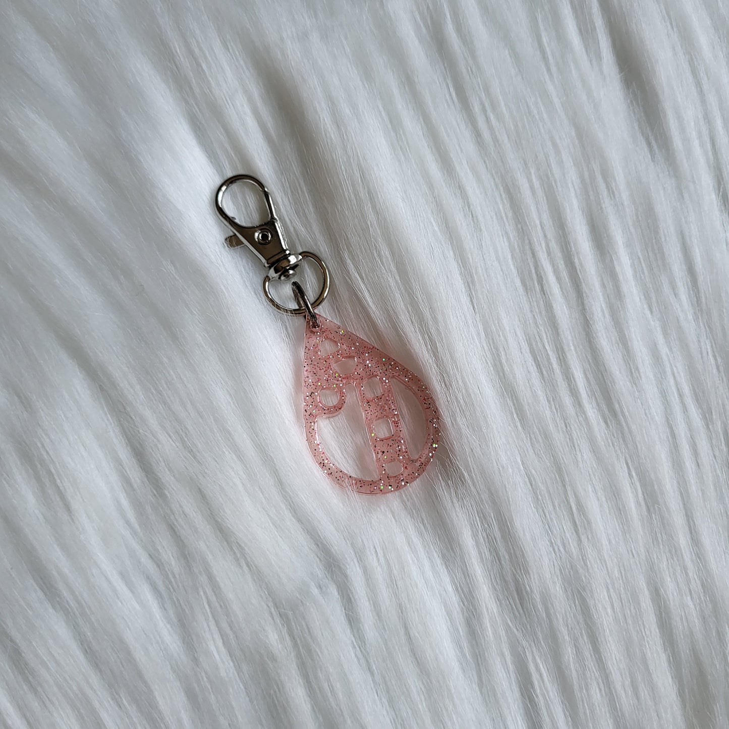 Holiday Keychain | Glitter