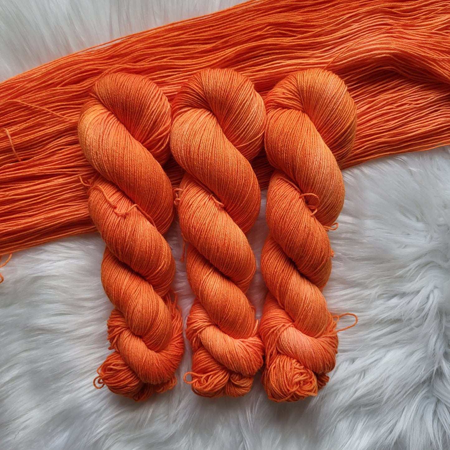 October Marigolds | Fingering Weight Yarn | Birth Flower Collection