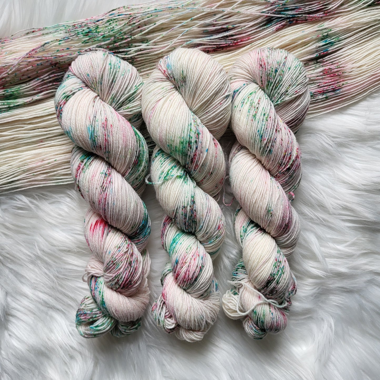 December Holly | Fingering Weight Yarn | Birth Flower Collection