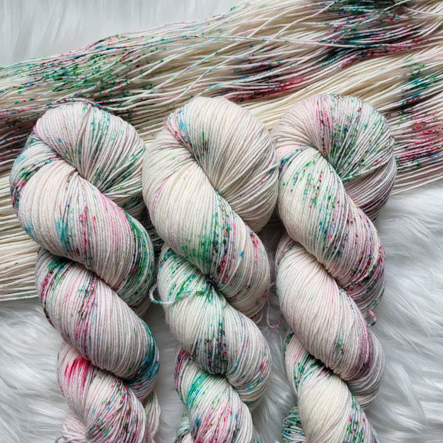 December Holly | Fingering Weight Yarn | Birth Flower Collection