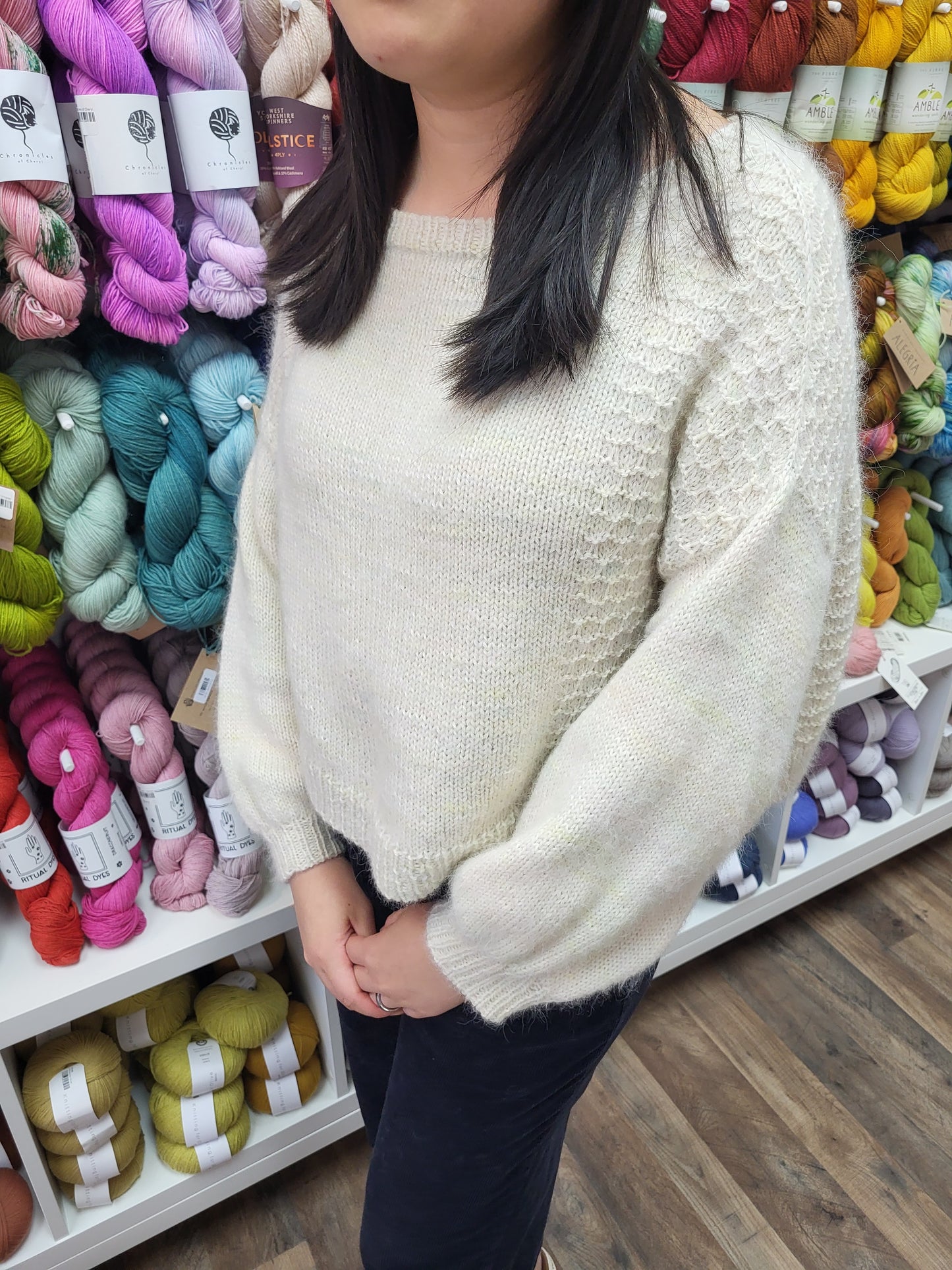 Blank Space Sweater Knitting Kit | Yarn Only