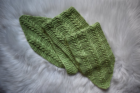 Knitting Pattern | Begin Again Scarf | DK