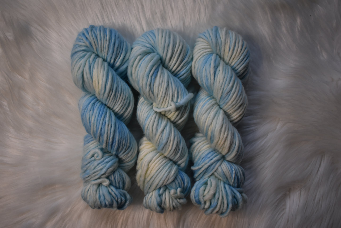 July Larkspur | Super Bulky Weight Yarn | Birth Flower Collection