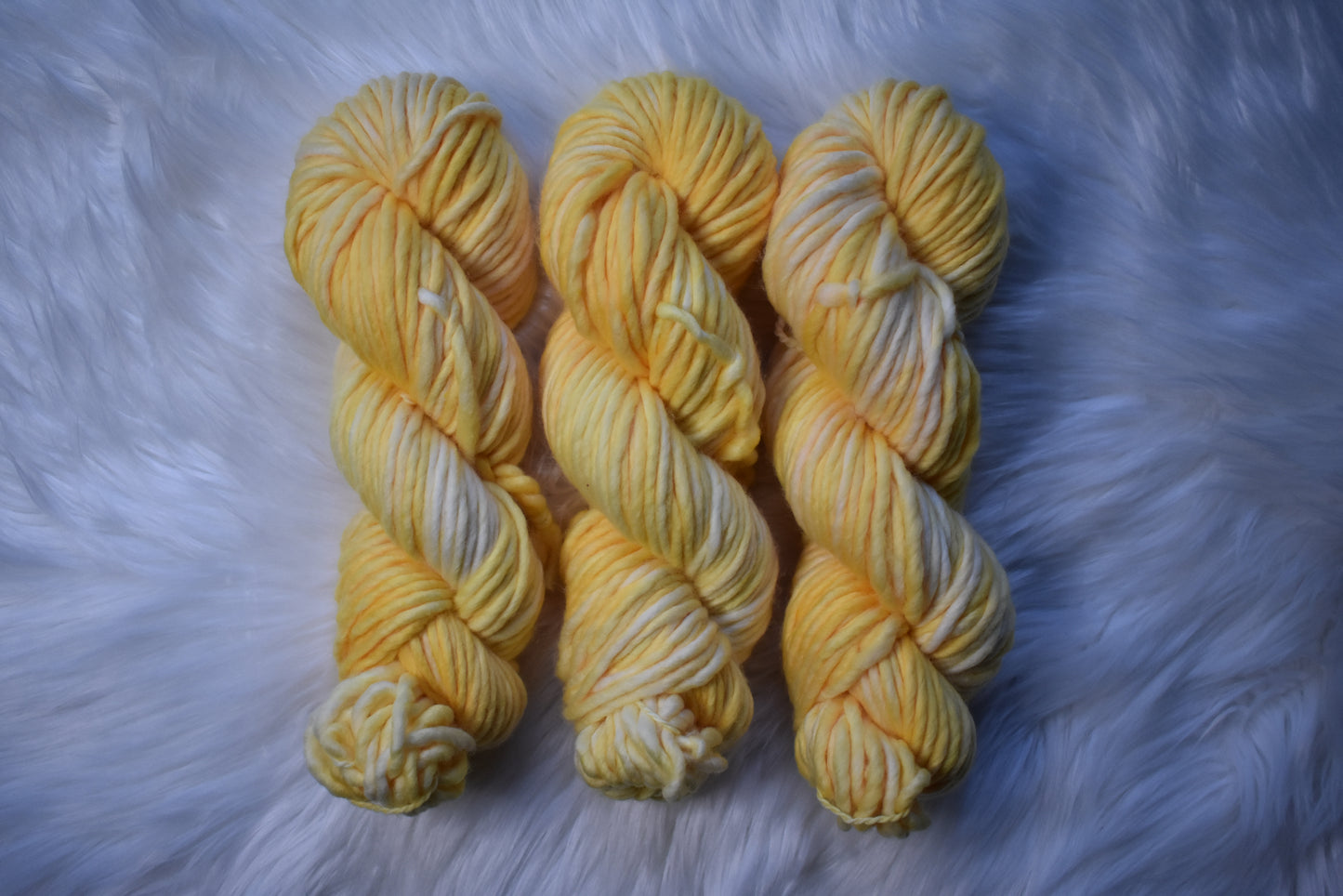 March Daffodils | Super Bulky Weight Yarn | Birth Flower Collection