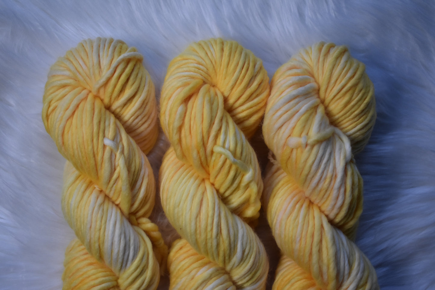 March Daffodils | Super Bulky Weight Yarn | Birth Flower Collection