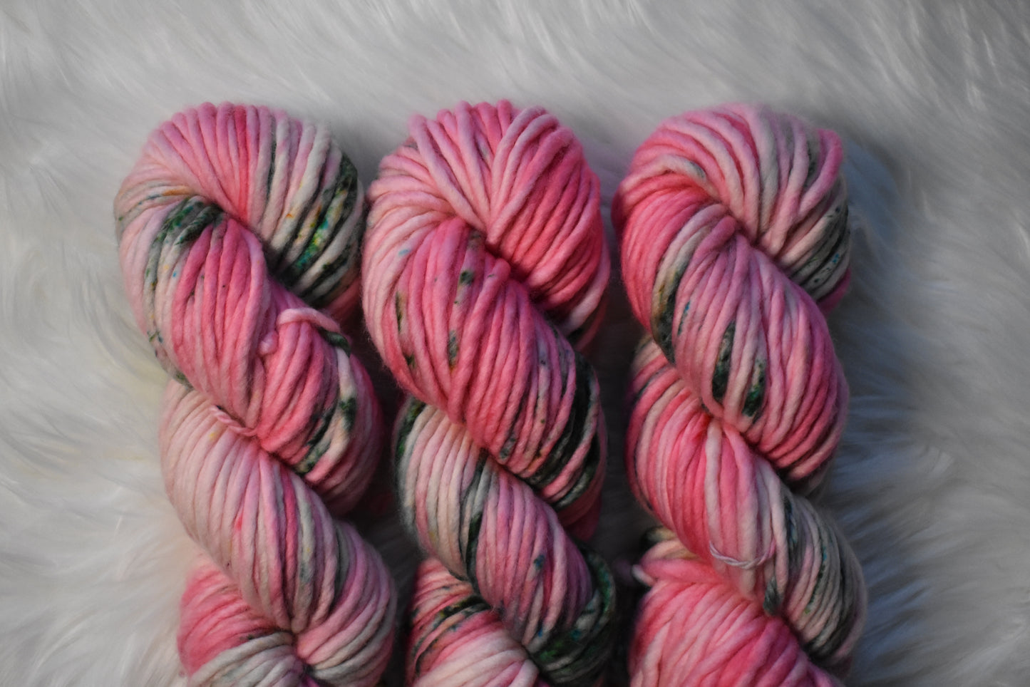 January Carnations | Super Bulky Weight Yarn | Birth Flower Collection