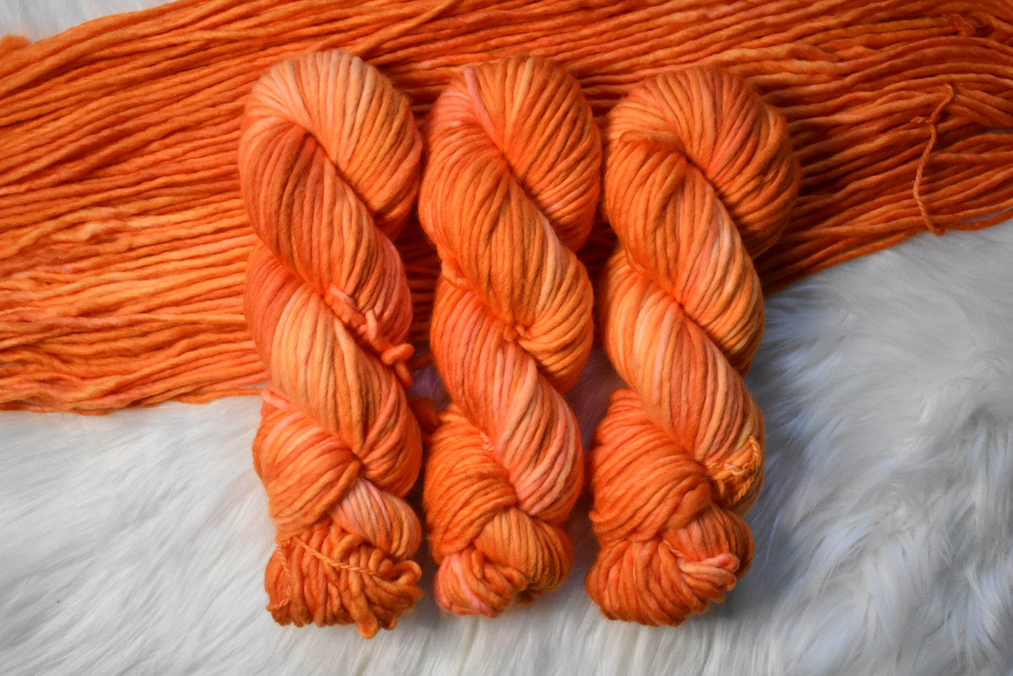 October Marigolds | Super Bulky Weight Yarn | Birth Flower Collection