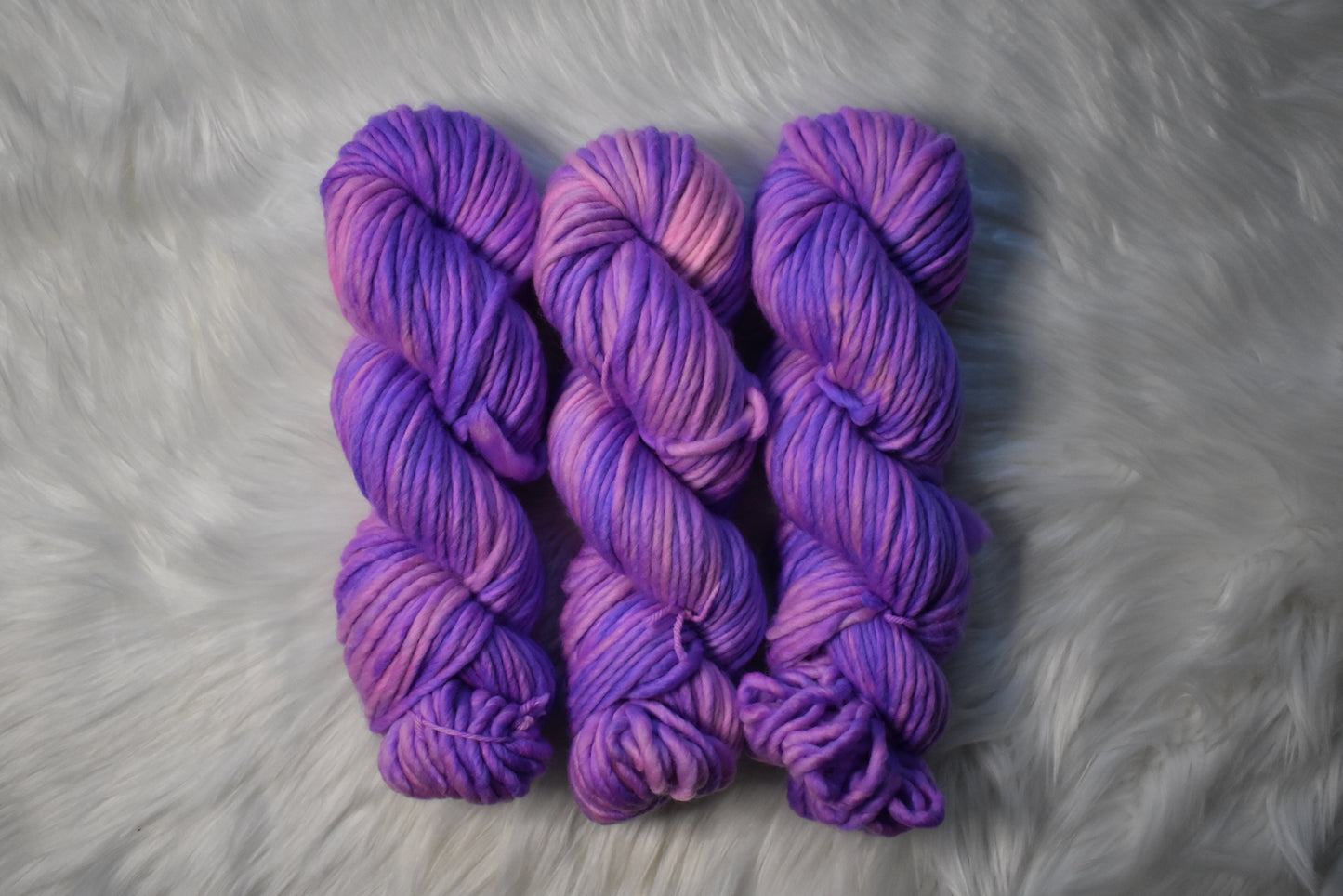 September Asters | Super Bulky Weight Yarn | Birth Flower Collection