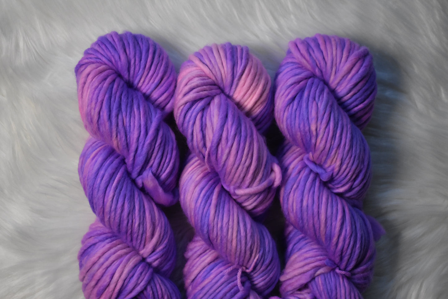 September Asters | Super Bulky Weight Yarn | Birth Flower Collection