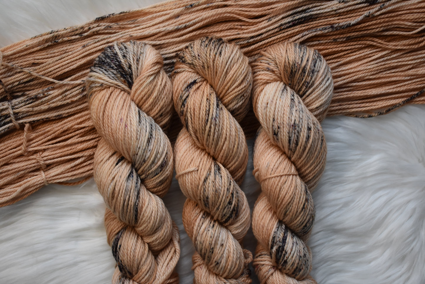 Brown Sugar Boba | Aran Weight Yarn | Steeped in Color Collection