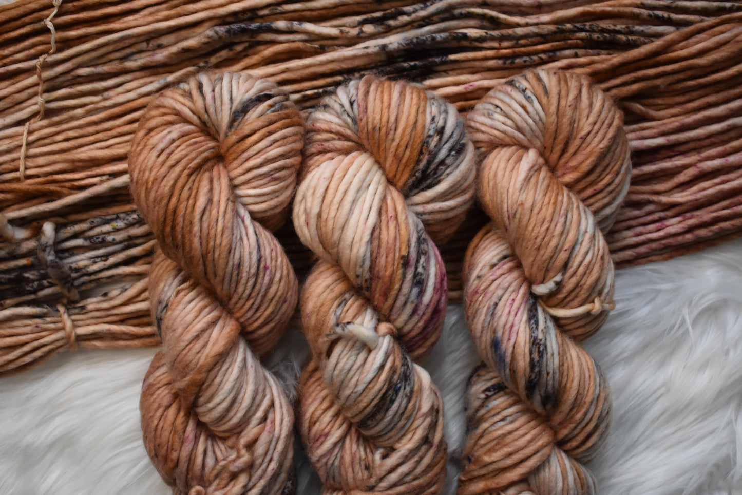 Brown Sugar Boba | Super Bulky Weight Yarn | Steeped in Color Collection