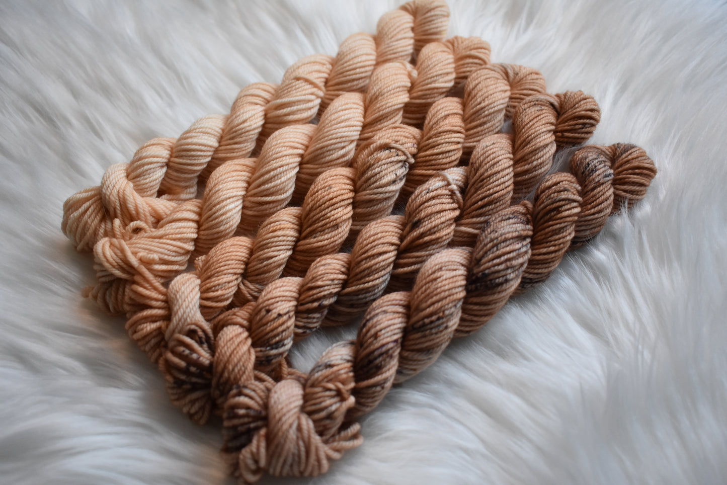 Brown Sugar Boba | Mini Fade | DK Weight Yarn | Steeped in Color Collection