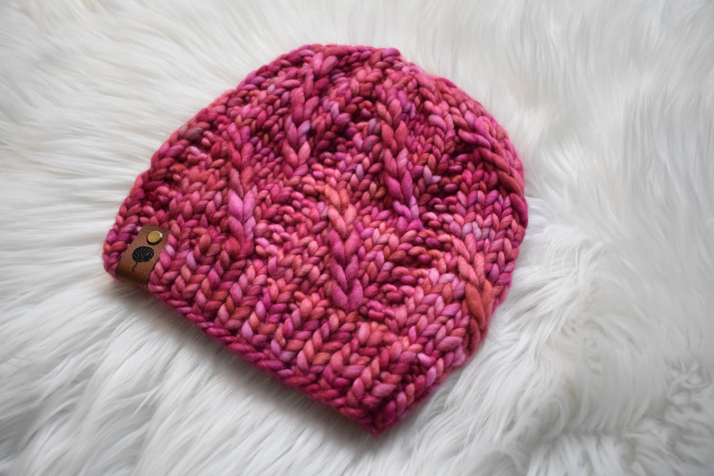 Handmade Knit Wool Beanie | Trellis