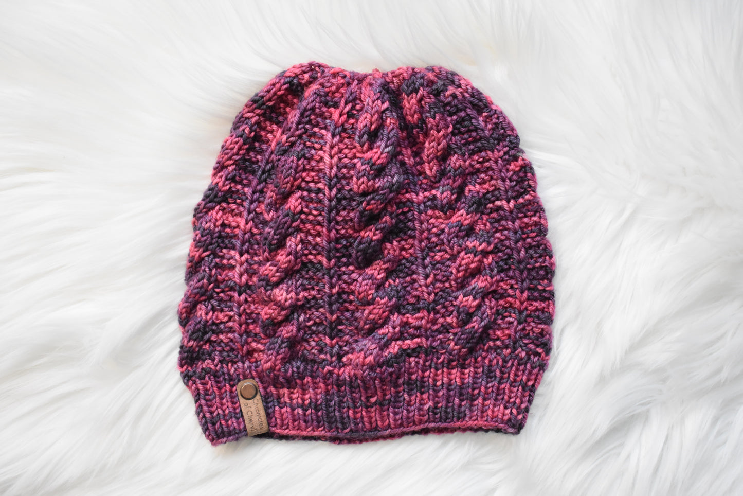 Handmade Knit Wool Beanie | New Year, Same Me