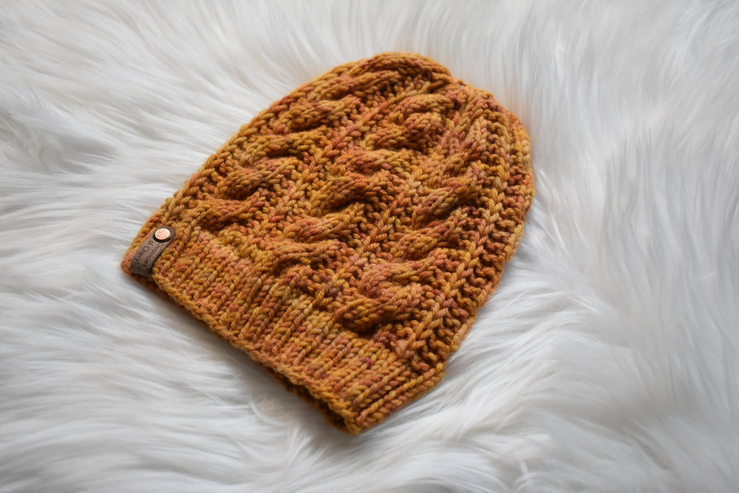 Handmade Knit Wool Beanie | New Year, Same Me