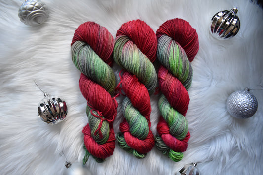 Happy Holidays | DK Weight Yarn | One-Of-A-Kind