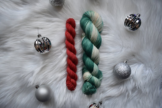 A Vintage Christmas Sock Set | Sock Weight Yarn | Sock Set