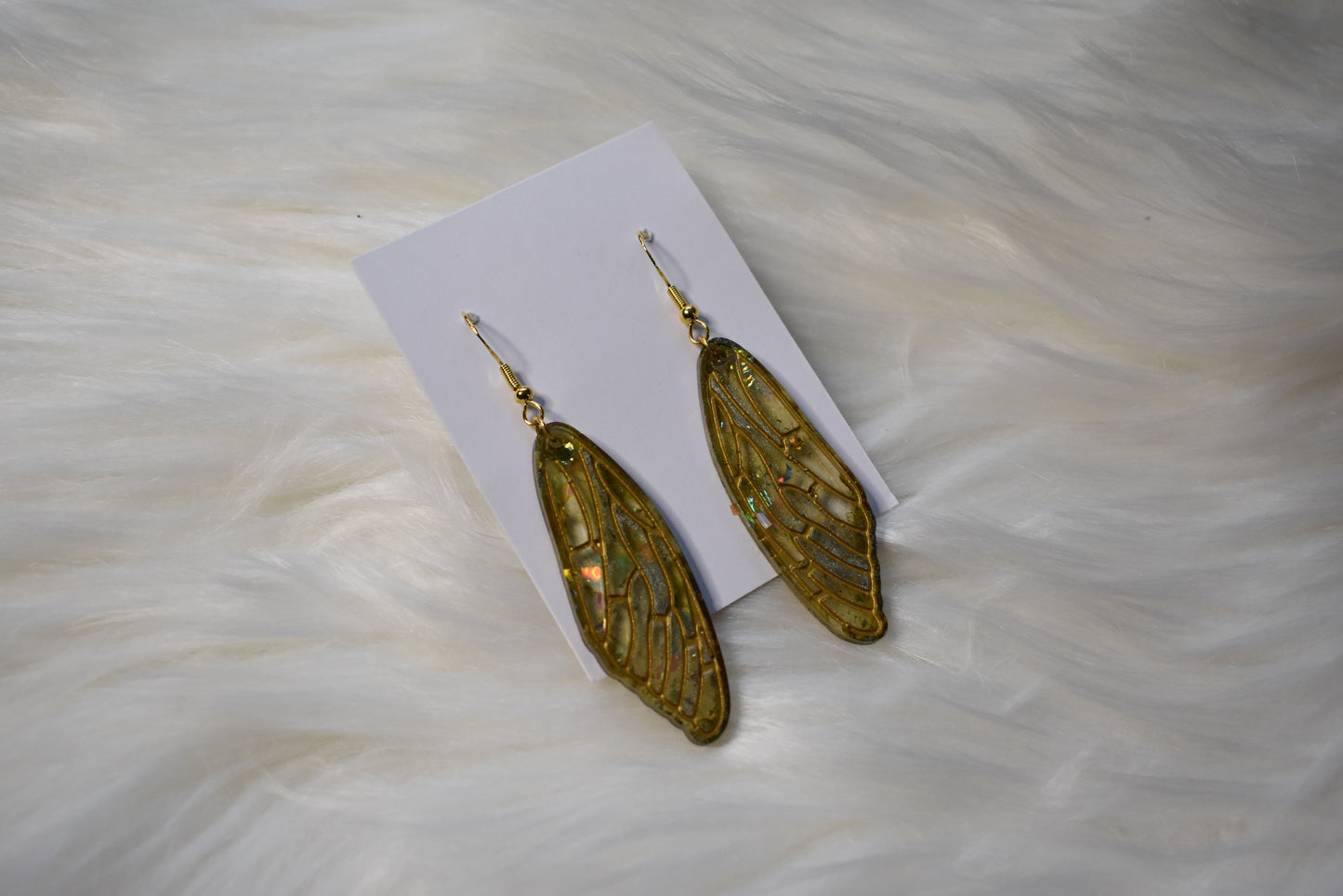 Wing Earrings | Glitter