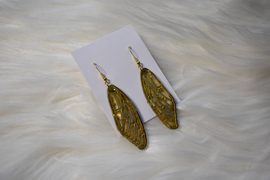 Wing Earrings | Glitter