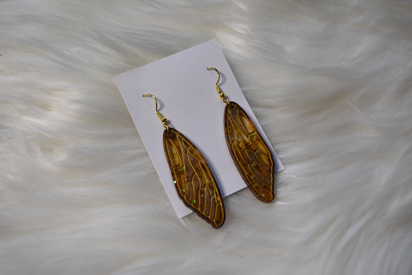 Wing Earrings | Glitter