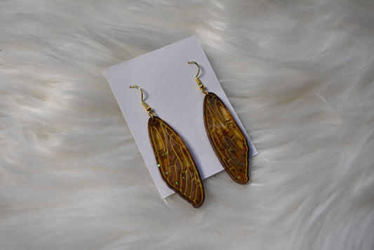 Wing Earrings | Glitter