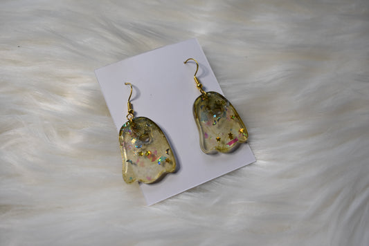 Ghost Earrings | Glitter