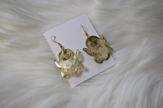 Ghost Earrings | Glitter