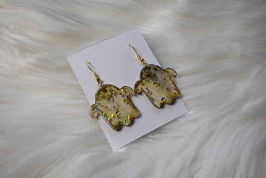 Ghost Earrings | Glitter