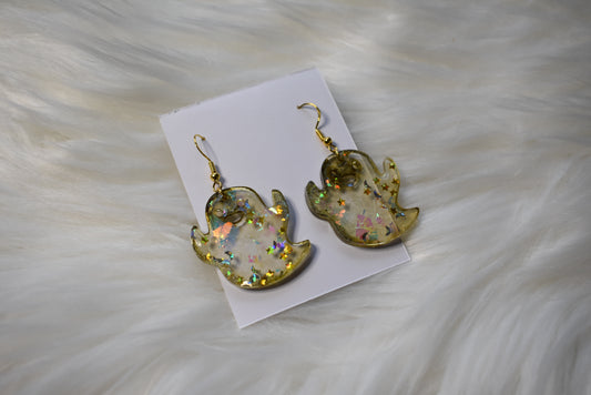 Ghost Earrings | Glitter