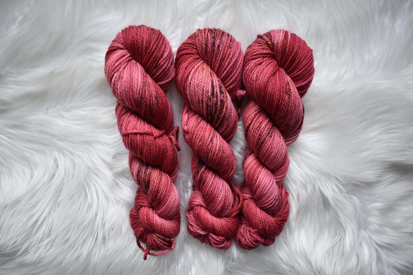 Hibiscus Tea | Aran Weight Yarn | Steeped in Color Collection