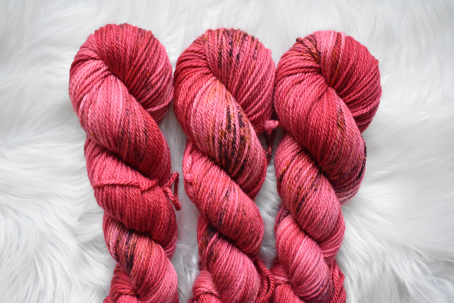Hibiscus Tea | Aran Weight Yarn | Steeped in Color Collection