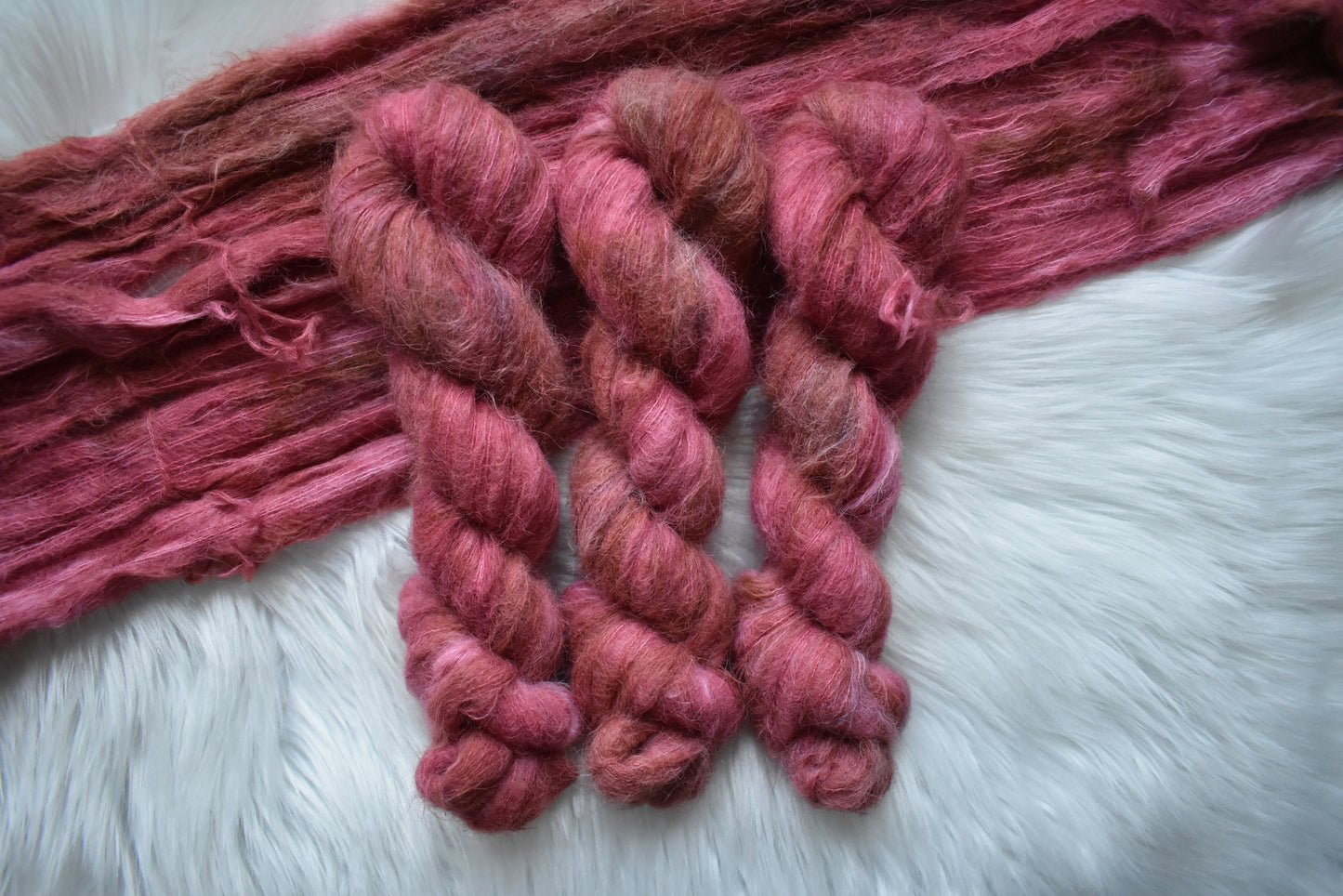 Hibiscus Tea | Lace Weight Yarn | Steeped in Color Collection