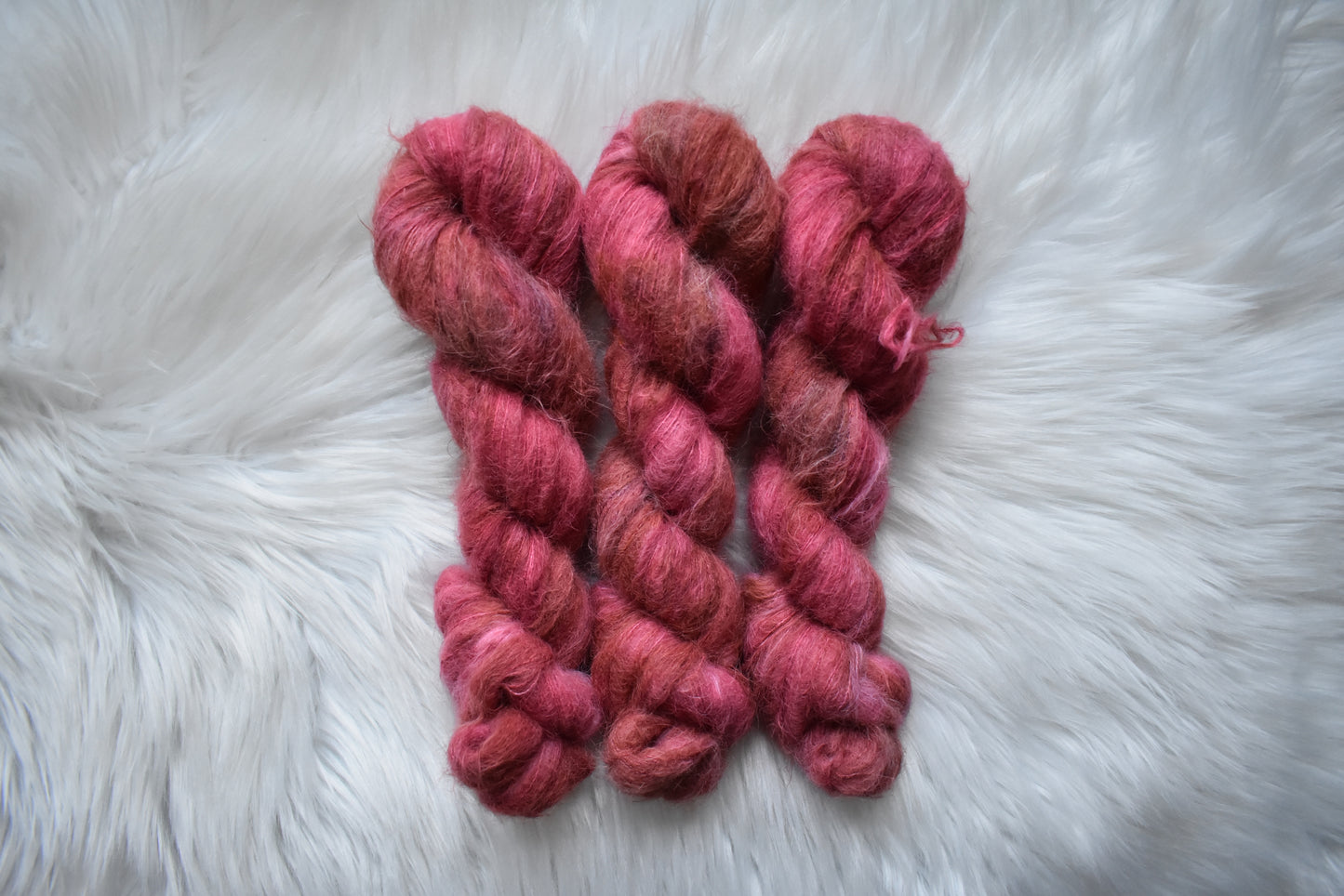 Hibiscus Tea | Lace Weight Yarn | Steeped in Color Collection