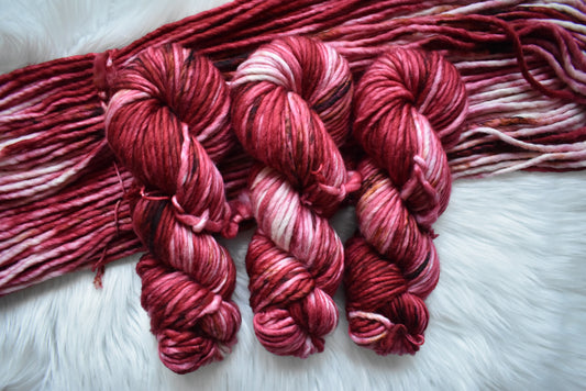Hibiscus Tea | Super Bulky Weight Yarn | Steeped in Color Collection