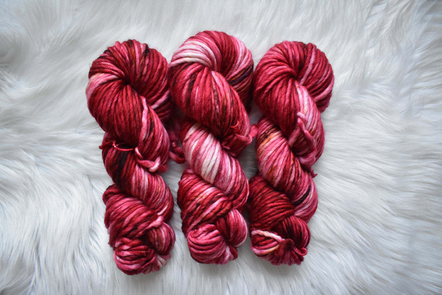 Hibiscus Tea | Super Bulky Weight Yarn | Steeped in Color Collection