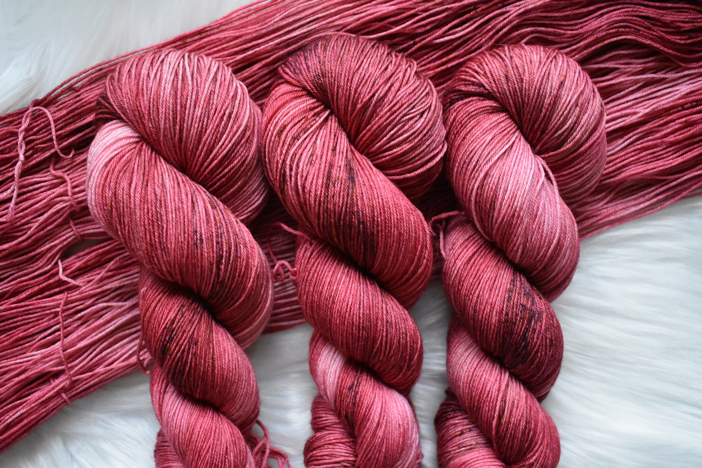 Hibiscus Tea | Fingering Weight Yarn | Steeped in Color Collection