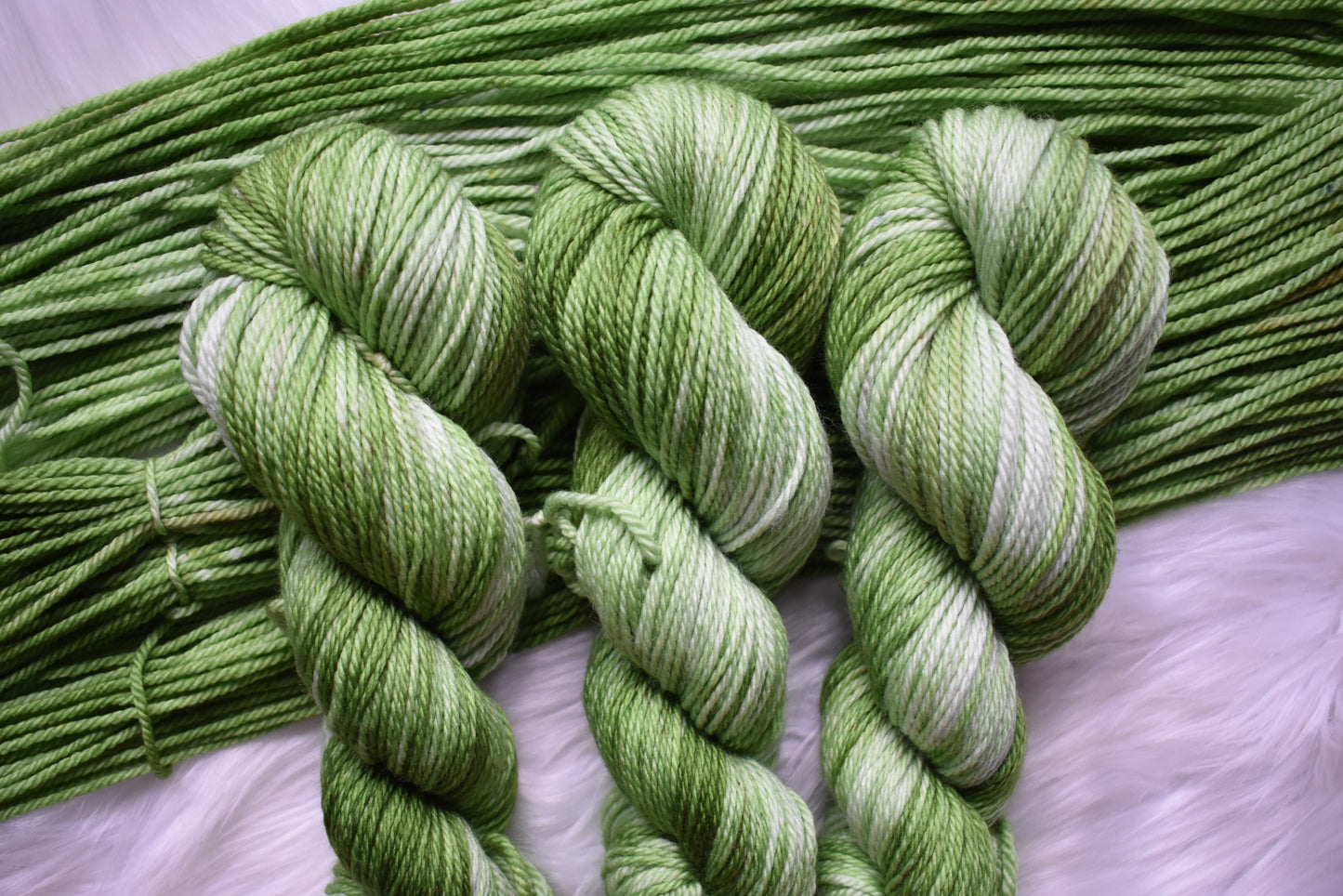 Iced Matcha Latte | Aran Weight Yarn | Steeped in Color Collection